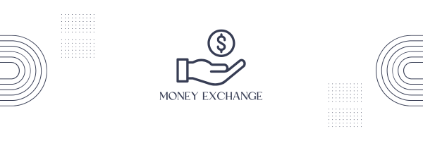 Banner decorativo de divisas